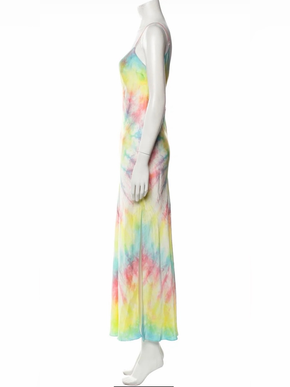 DANNIJO Silk Tie-Dye Slip Dress - Picture 2 of 3